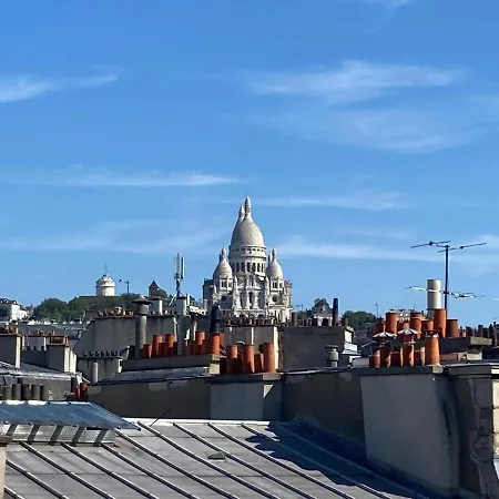 Under The Rooftops - Sacre-coeur View Paris